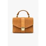 Geantă Elegantă Suede Camel