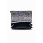 Geantă Mini Vintage Pattern Black - imagine 3