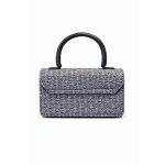 Geantă Mini Vintage Pattern Black - imagine 2