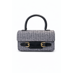 Geantă Mini Vintage Pattern Black