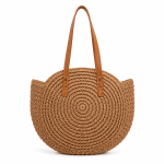 Geantă Plajă Round Raffia Tote