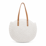 Geantă Plajă Round Raffia Tote - imagine 3