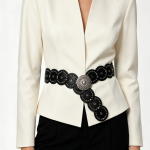 Curea Piele Ecologică Boho Medallion - imagine 3