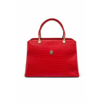 Geantă Office Croco Red