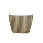 Geantă Piele Naturală Bucket Plisse - imagine 2