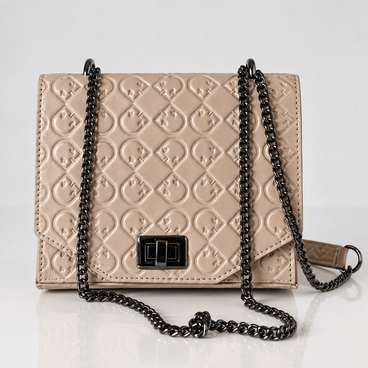 GEANTA PIELE NATURALA ROSA SKU M287-CRPATTERN FATA GEANTA PIELE NATURALA ROSA - imagine 1