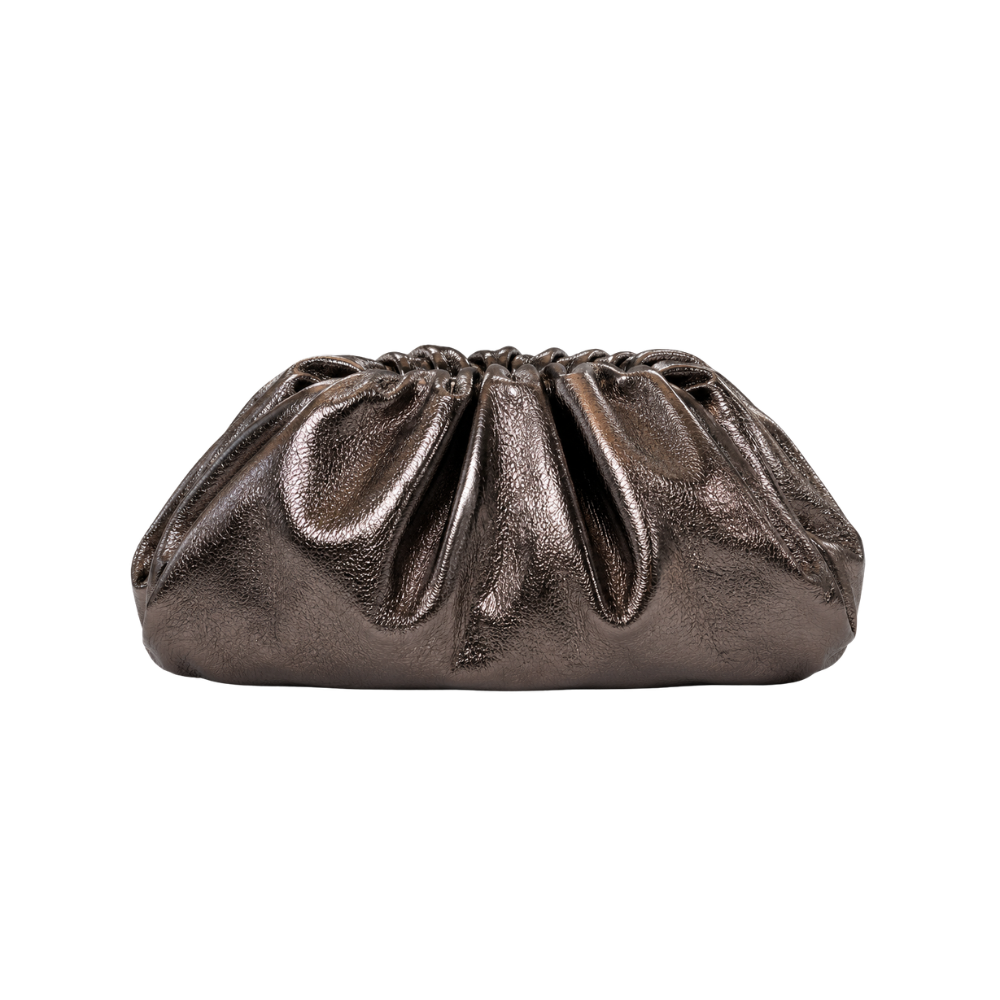 GEANTA PIELE NATURALA BOMBOM SKU G073-GLD GEANTA PIELE NATURALA BOMBOM - imagine 1